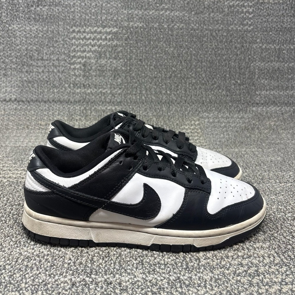 Nike Dunk Low Panda Men's Size 6 Women's 7.5 Black White Sneakers DD1391-100